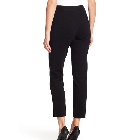 New w/ Tags sz 14 -St John Emma Ponti Di Roma straight leg ponte Pants w/Seams - Picture 2 of 12